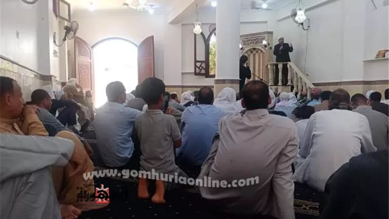 افتتاح مسجد علي بن طالب بمنشية الدهب بصفط الخمار بالمنيا