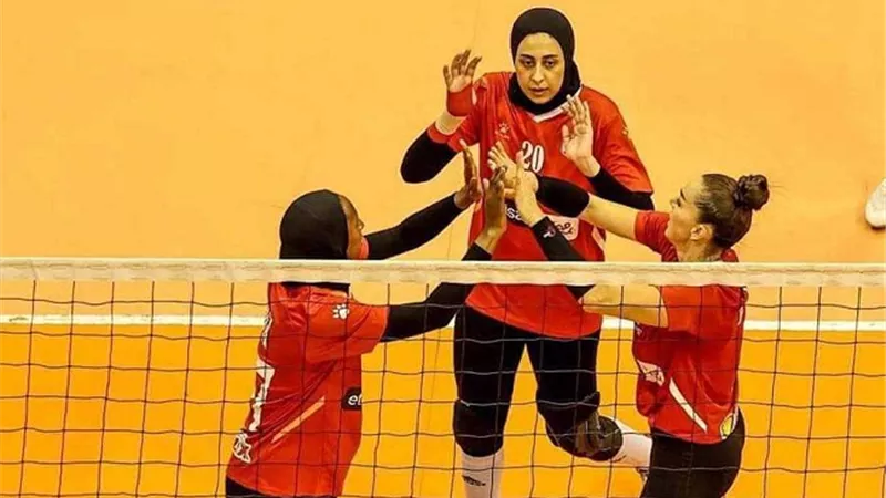يواجه الزمالك .. الأهلى يتأهل لنهائى بطولة أفريقيا لسيدات الطائرة