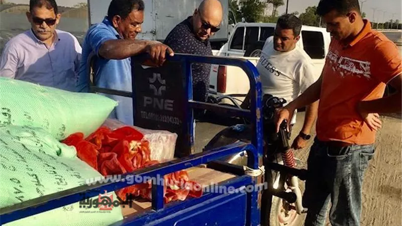 ضبط ٢طن ونصف دقيق بلدي مدعم قبل بيعها بالسوق السوداء بالاسماعيلية