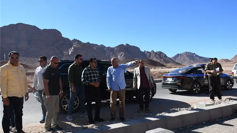 وزير الرياضة يتفقد مركز تدريب المرتفعات بسانت كاترين لأبطال مصر