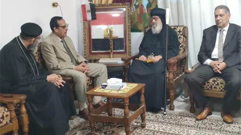 محافظ شمال سيناء يهنئ الاخوة الاقباط بعيد القيامة المجيد
