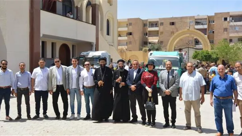 مجلس أمناء بدر يقدم التهئنة بعيد القيامة لقيادات كنيسة العذراء