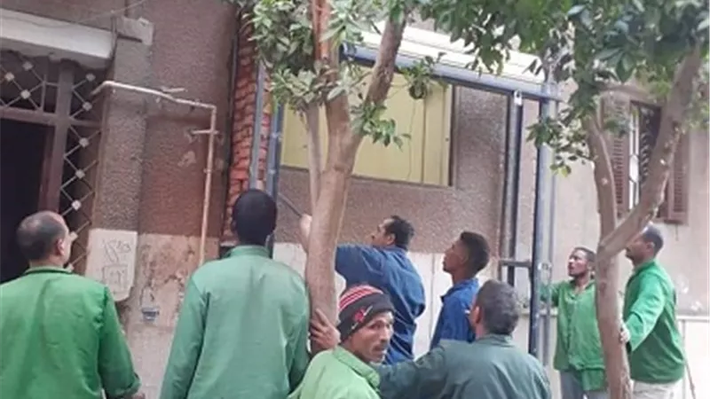 التصدي الفوري للتعديات بالبناء المخالف بمراكز المنيا