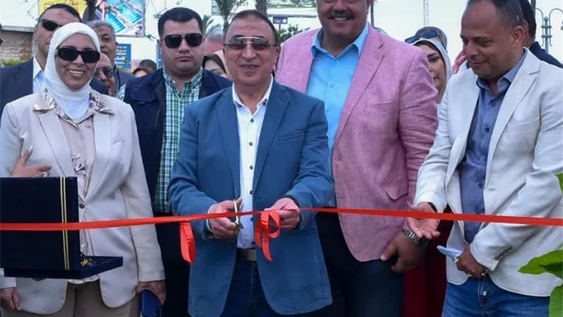 افتتاح معرض الزهور والزينة بمدخل بالإسكندرية
