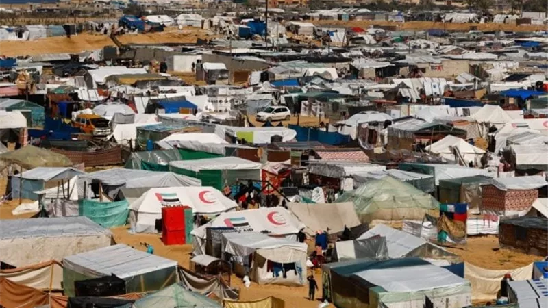 إجلاء الغالبيةالعظمى من السكان بمنطقةالعمليات العسكرية برفح الفلسطينية