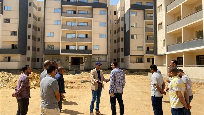طرق جديدة بالتجمع السادس ووحدات سكن لكل المصريين