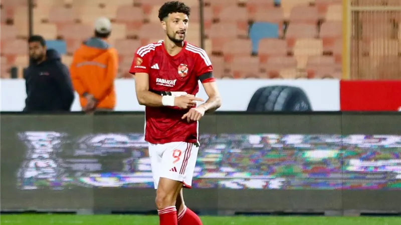 وسام أبو علي يقود هجوم الأهلي أمام الاتحاد السكندرى