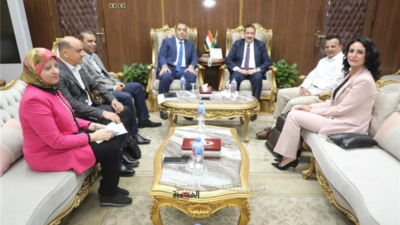 محافظ المنوفية : مصنع للمجموعة السريلانكية في منطقة قويسنا
