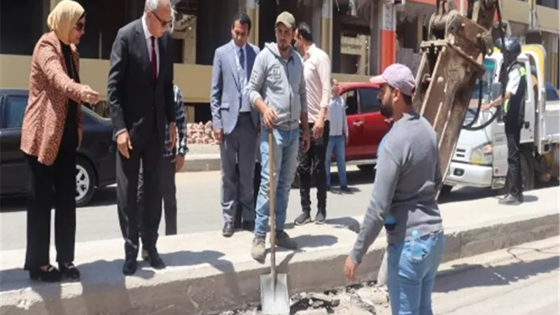 الهجان يتفقد عددا من الإنشاءات والمشروعات بالقناطر الخيرية وقليوب