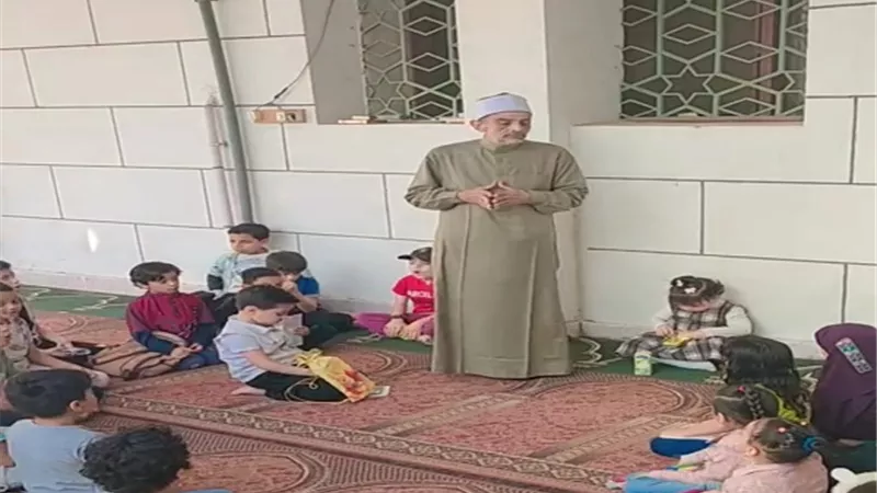 فعاليات النشاط التثقيفي للأطفال بأوقاف العبور