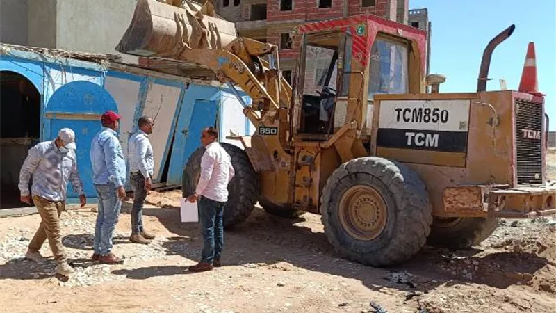 مندور: جهاز حدائق العاصمة يزيل 8 حالات تعدٍ على أملاك الدولة..صور