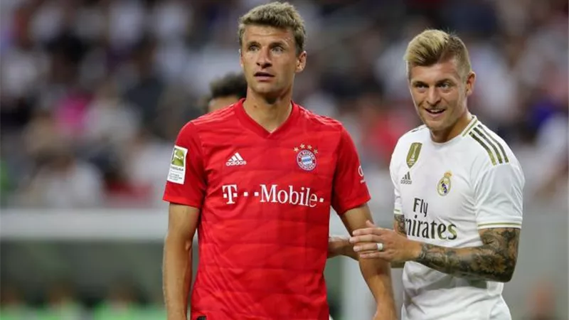 ريال مدريد وبايرن ميونخ مباشر من ملعب سانتياجو برنابيو شاهدوها