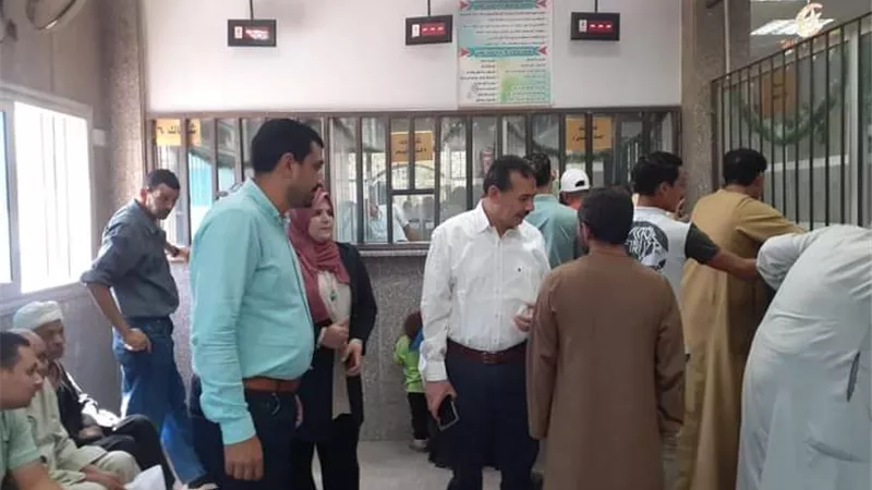 إنتظام سير العمل بالمركز التكنولوجى وتسهيل الإجراءات بسوهاج