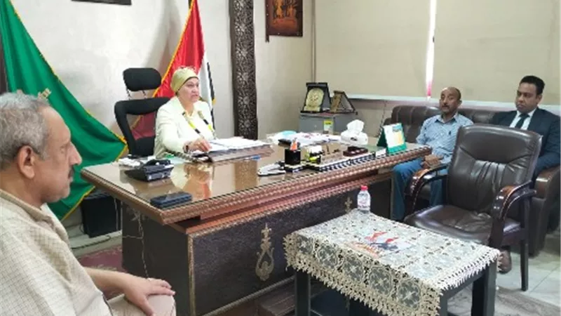 مدير تعليم القليوبية تؤكد على الإلتزام بضوابط سير امتحانات الفصل الدراسي الثاني