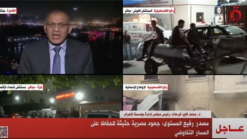 مصدر رفيع المستوى: جهود مصرية حثيثة للحفاظ على المسار التفاوضي