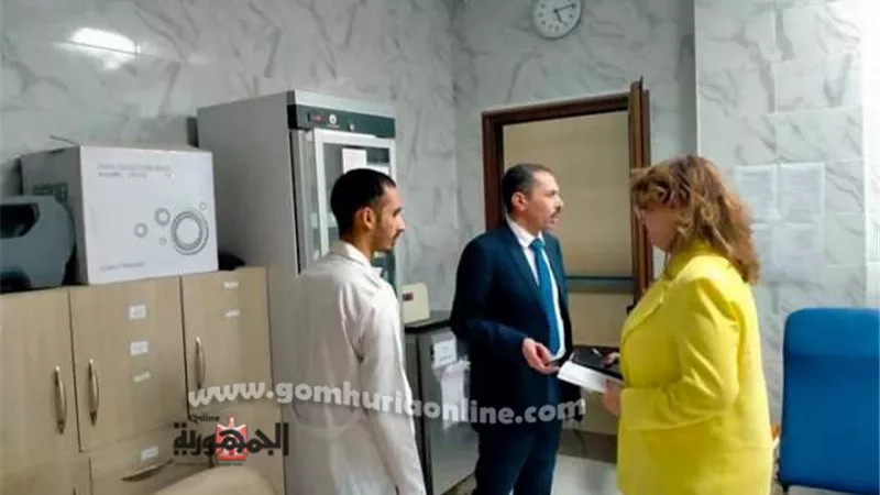 وكيل صحة سوهاج يزور مستشفي البلينا المركزي و يتابع سير العمل