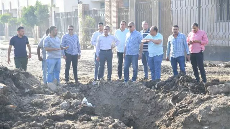 محافظ الغربية يتابع مشروعات الرصف والتطوير بمركز ومدينة طنطا