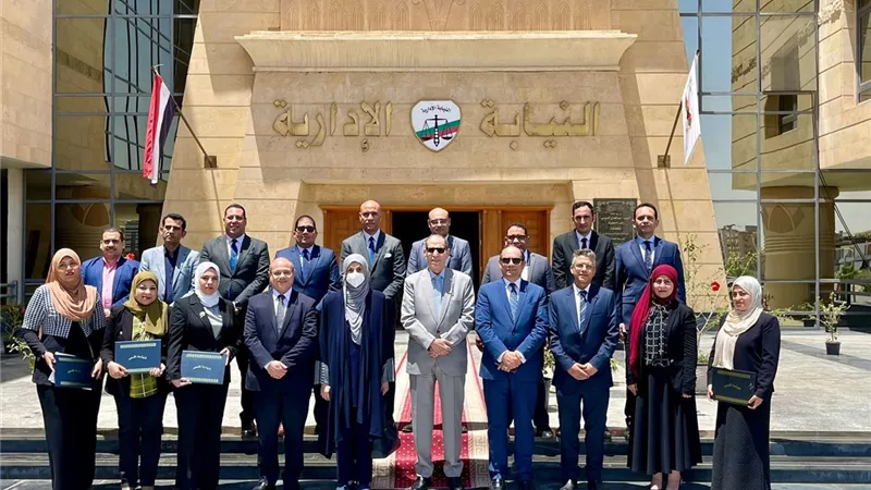 النيابة الإدارية تشهد احتفالية تكريم الفائزين في المسابقة البحثية