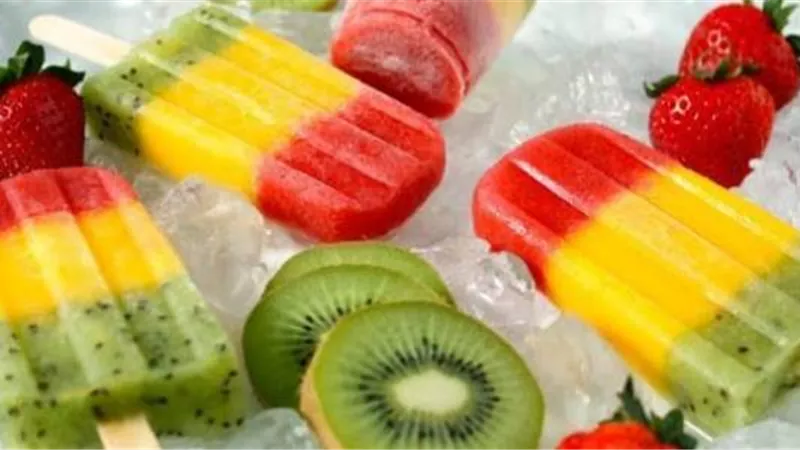 طريقة عمل آيس كريم بالفواكه فى المنزل