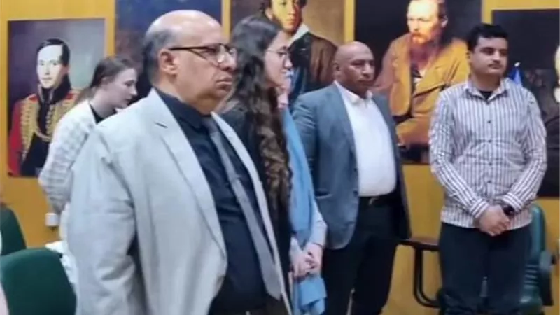 جامعة أسيوط تنظم ملتقى ثقافياً أسبوعياً لطلاب الوفد الروسي