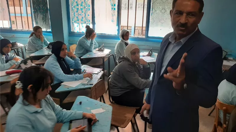إلغاء امتحانات العام كاملاً لـ4 طلاب بالصف الأول الثانوى بالجيزة
