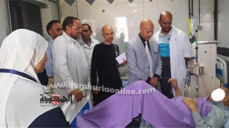 مدير الصحة يتفقد الخدمات الطبية بمستشفى أبوحماد