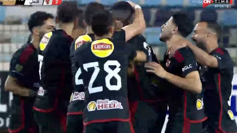 شاهد بالفيديو.. أهداف مباراة الأهلى وبلدية المحلة فى الدورى