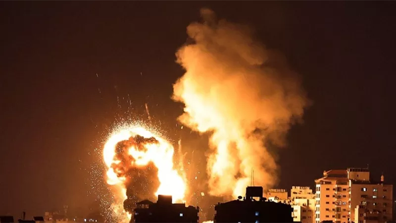 تجدد غارات الاحتلال الأسرائيلي على شمال قطاع غزة