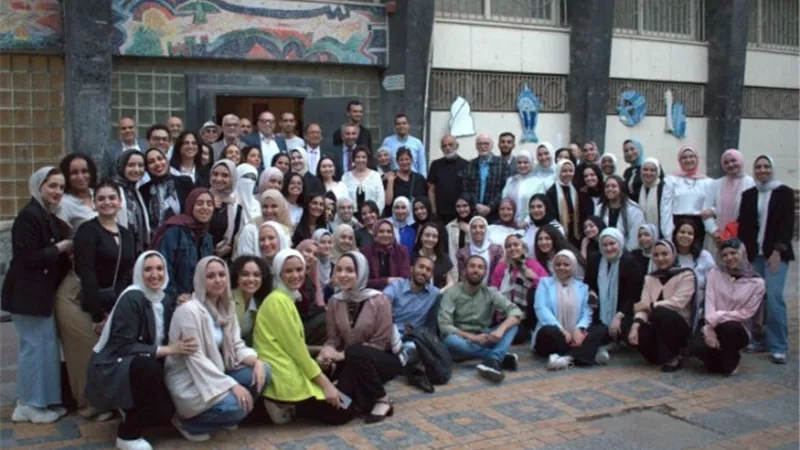 جامعة حلوان تفتتح معرض 