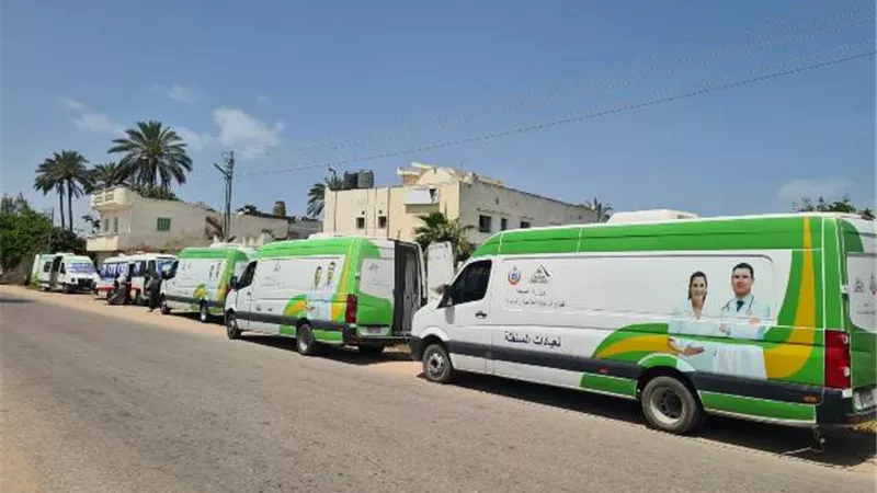 قافلة طبية مجانية بالصفا والمروة بوادى النطرون