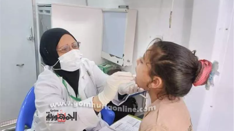 علاج ١٢٨٢ مواطنا بالمجان في قافلة طبية بدمياط