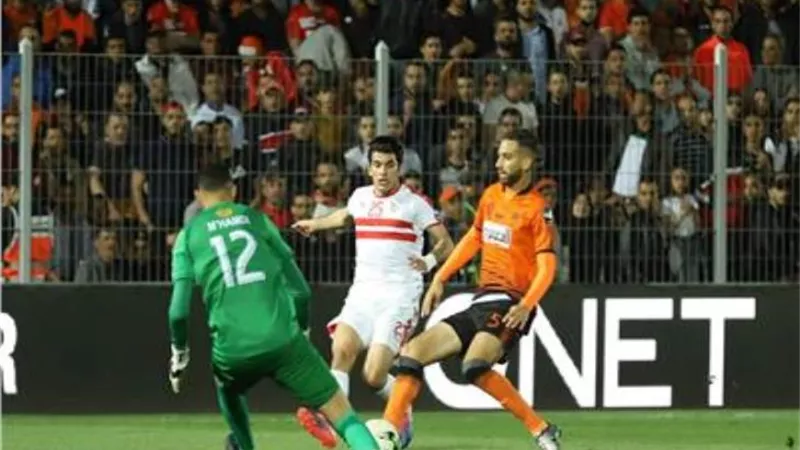 شاهد مباراة الزمالك ضد نهضة بركان مباشر بتعليق جواد بدة
