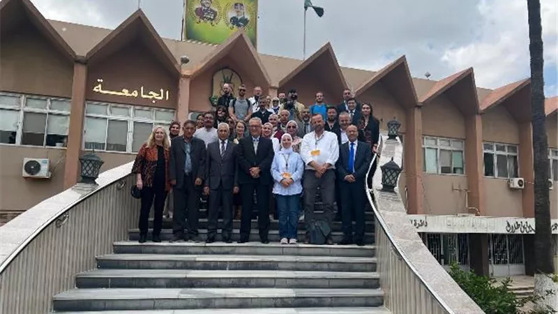 فرحات يبحث مع رئيس جامعة اليرموك استمرار التعاون بين الجامعتين