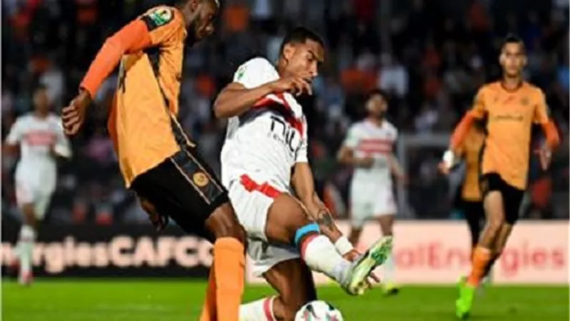 الجزيري يمنح الزمالك الهدف الأول أمام نهضة بركان