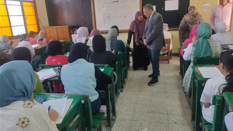 انتهاء امتحانات النقل للابتدائى والاعدادى بالبحيرة