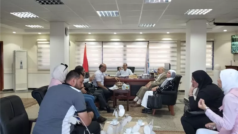 رئيس جهاز مدينة بدر يتابع إجراءات تجهيز المركز الطبى بحى الأندلس