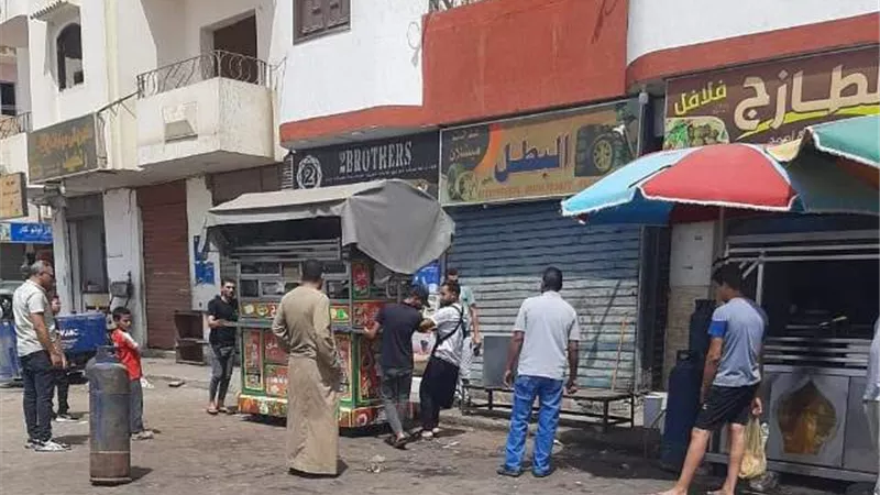 حملة مكبرة لرفع الإشغالات بحى شمال الغردقة