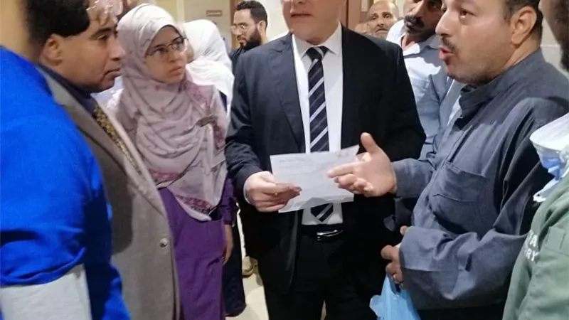 رئيس جامعة سوهاج يوجه بإعداد تقارير ومتابعات يومية لحالات المرضي