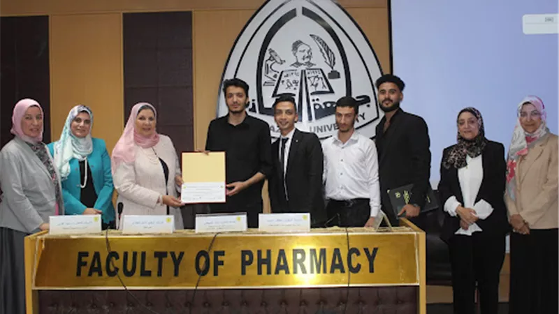 انطلاق فعاليات الملتقى الطلابى السنوي بكلية الصيدلة بالزقازيق