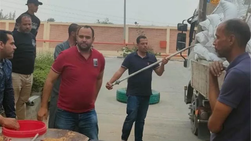 توريد 6126 طنا و 45 كيلو قمح اليوم لشون إيتاى البارود