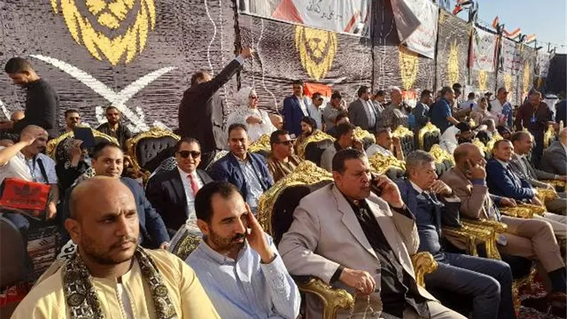 بدء مؤتمر اتحاد القبائل العربية بالمنصورية