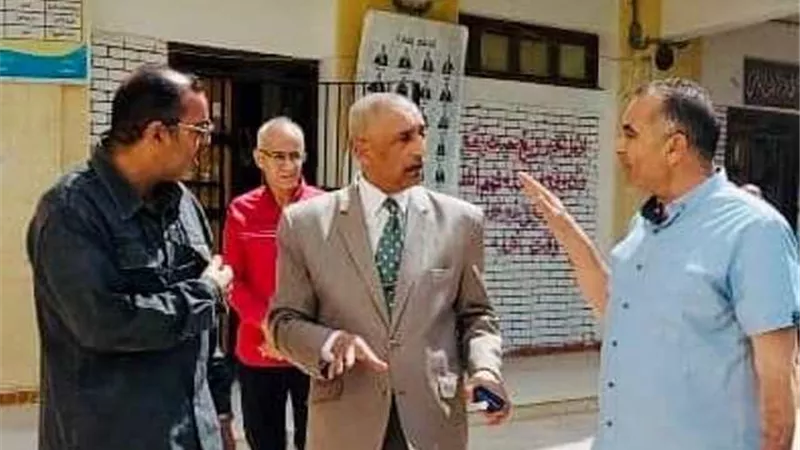 وكيل تعليم الإسماعيلية يتفقد امتحانات آخر العام بالتل الكبير
