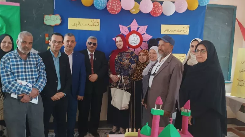 افتتاح المعرض الخامس لمبادرة «أنا الراقي بأخلاقي» بأزهرأبوحماد