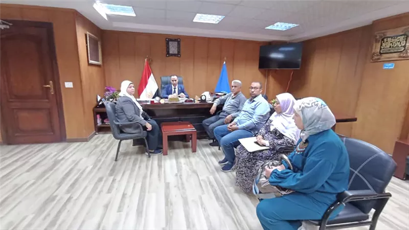 وكيل صحة البحيرة يستقبل مساعد الوزير للمستشفيات
