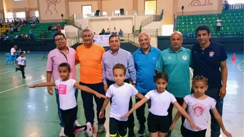 وكيل الوزارة الشباب والرياضة يشهد اختبارات المشروع القومى
