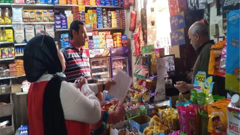 غلق 4 مستودع بوتاجاز ومحال بقالة وتحرير 97 محضراً مخالفة متنوعة بالقليوبية
