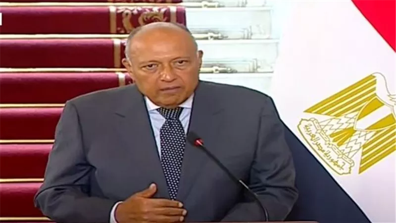 وزير الخارجية : مصر حريصة على إنهاء أزمة غزة واستعادة الأمن والاستقرار بالمنطقة