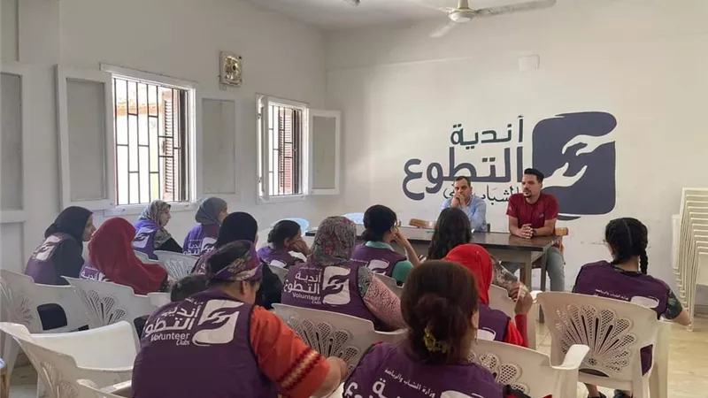 شباب المنيا ينفذ فعاليات دورة 