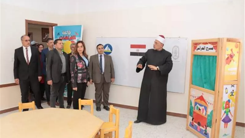 محافظ دمياط تفتتح معهد العباسية الأزهرى