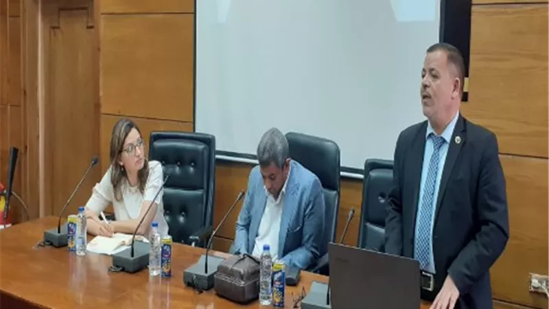 الجيزاوي يستقبل وفد وكالة الفضاء المصرية بجامعة بنها